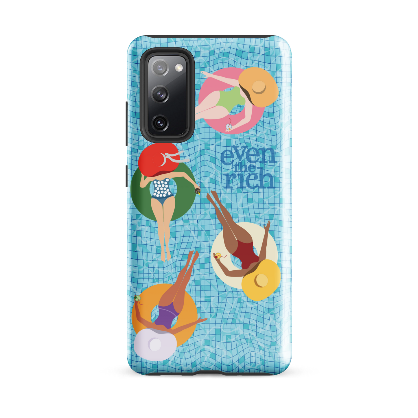 Even the Rich Pool Tough Phone Case - Samsung