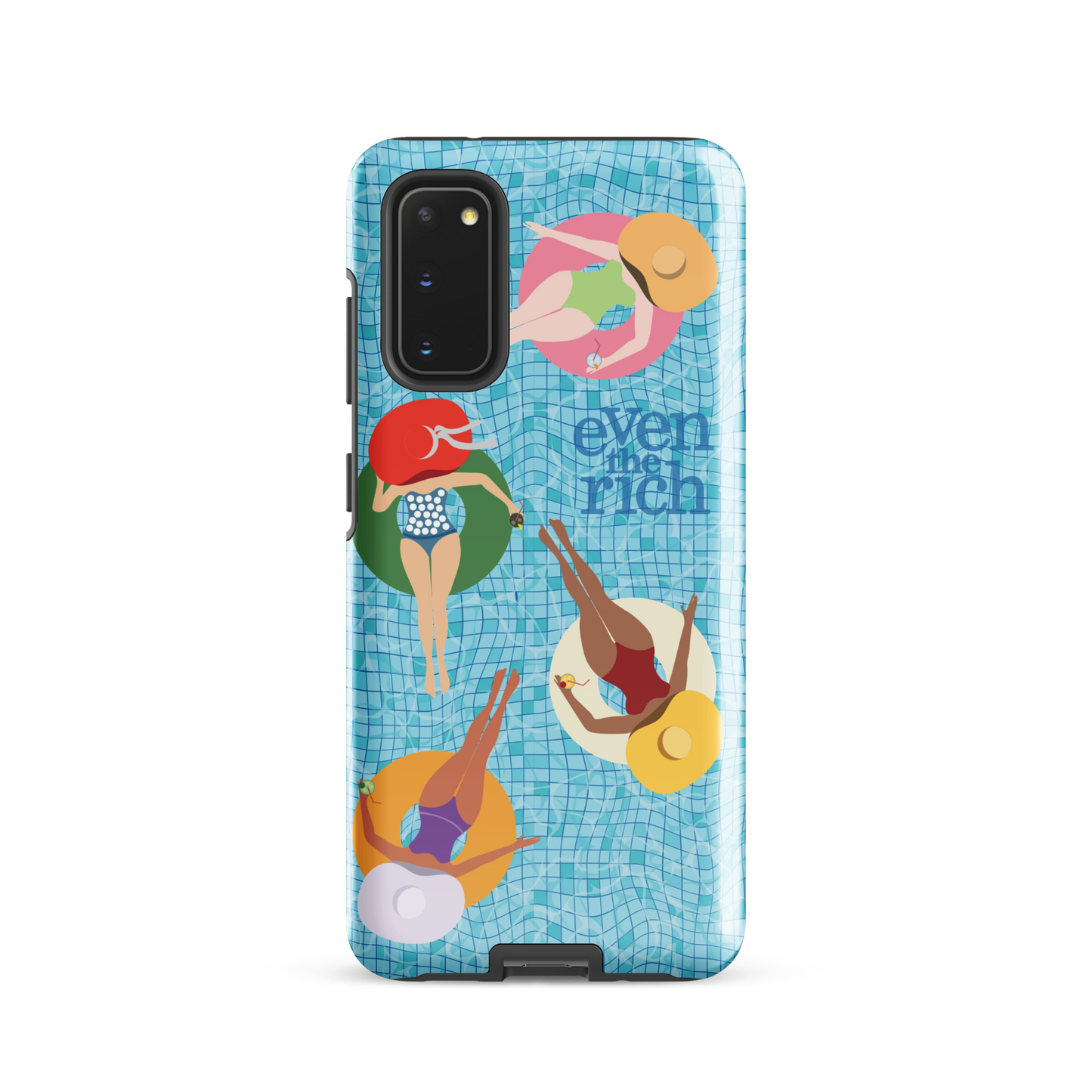 Even the Rich Pool Tough Phone Case - Samsung