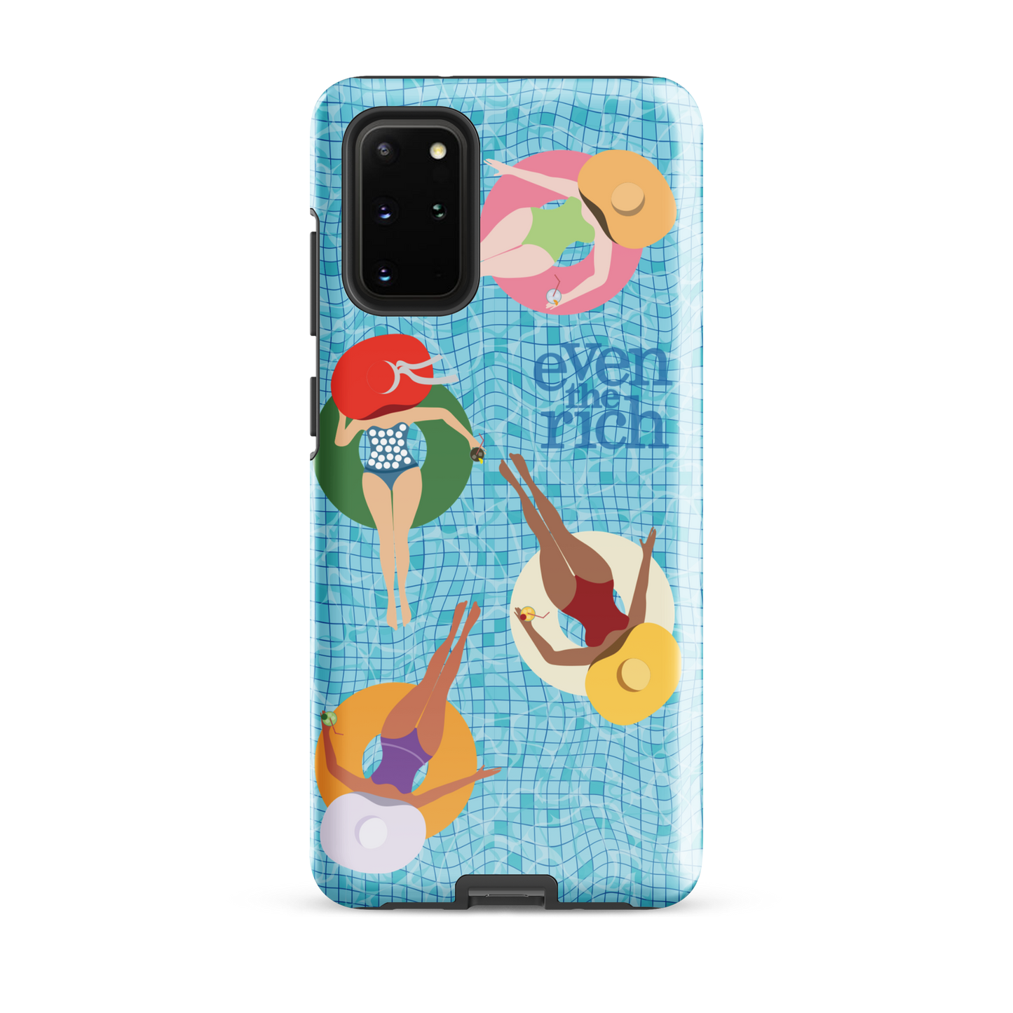 Even the Rich Pool Tough Phone Case - Samsung