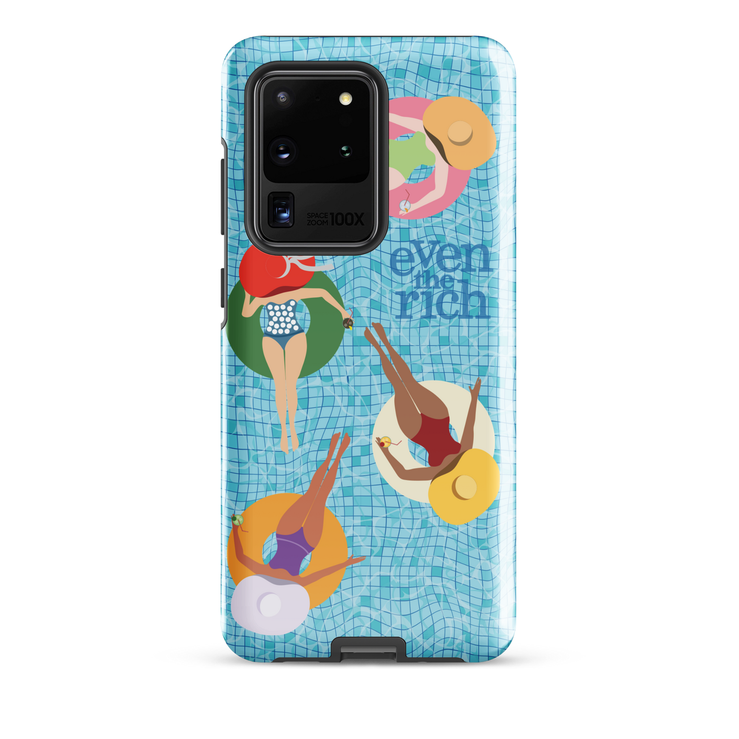 Even the Rich Pool Tough Phone Case - Samsung