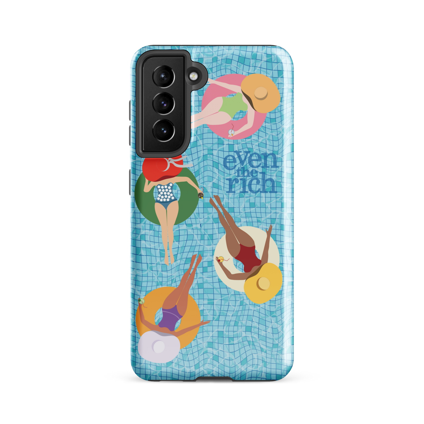 Even the Rich Pool Tough Phone Case - Samsung