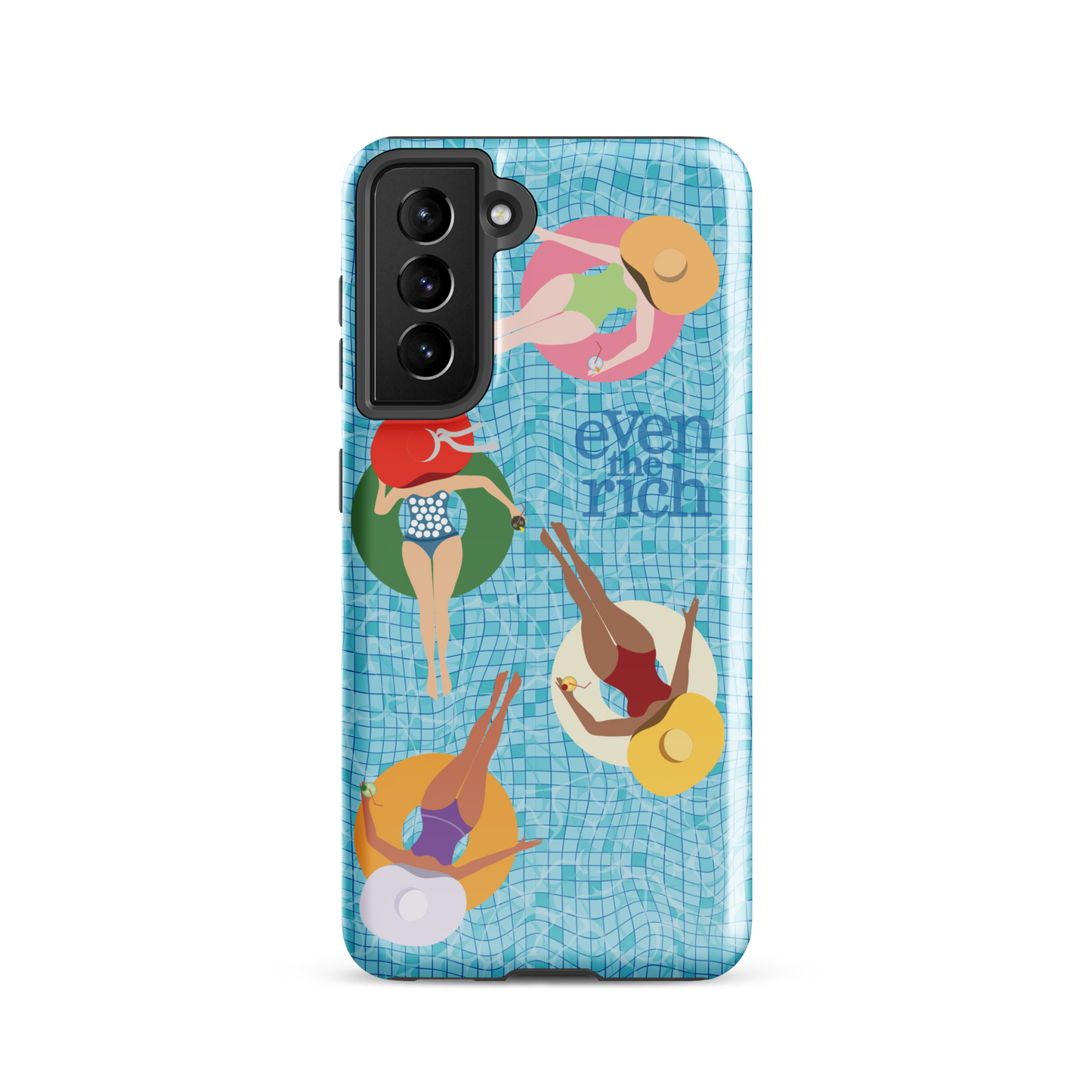 Even the Rich Pool Tough Phone Case - Samsung