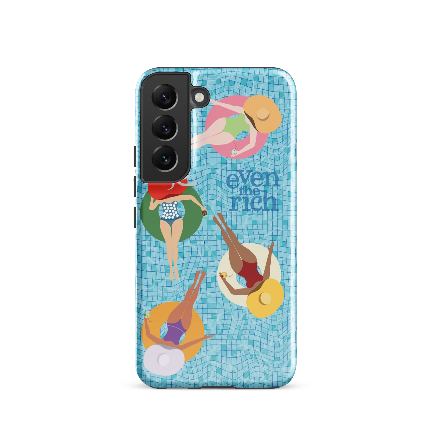 Even the Rich Pool Tough Phone Case - Samsung