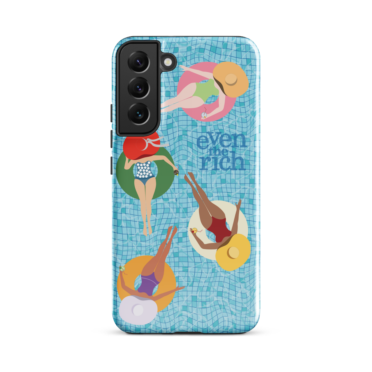 Even the Rich Pool Tough Phone Case - Samsung