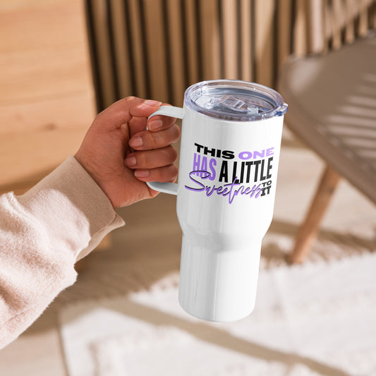 Keke Palmer "This One Has A Little Sweetness To It" Travel Mug-4