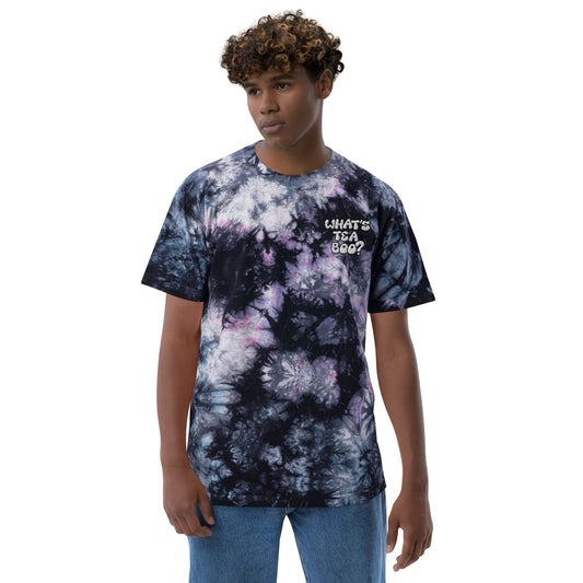 Keke Palmer "What's Tea, Boo?" Oversized Tie-Dye T-Shirt-2