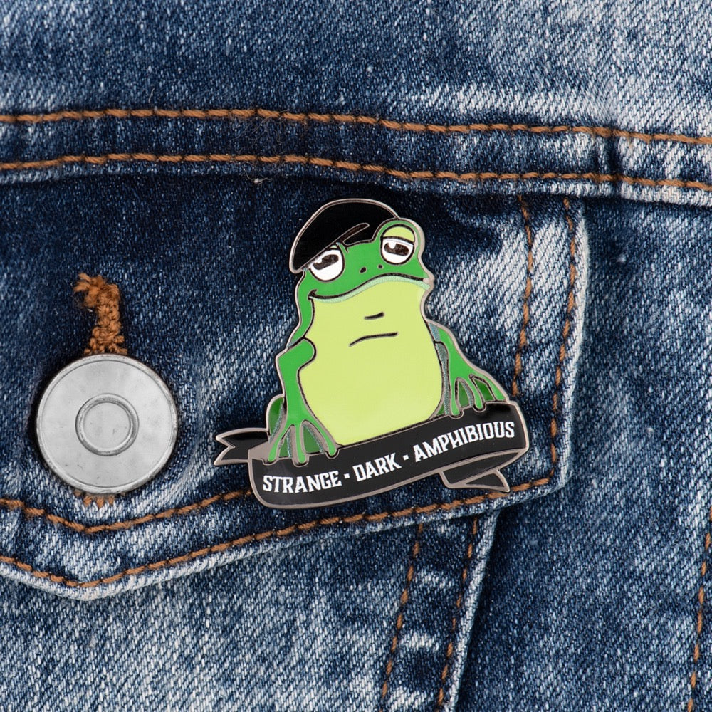 MrBallen Lungy the Frog Pin