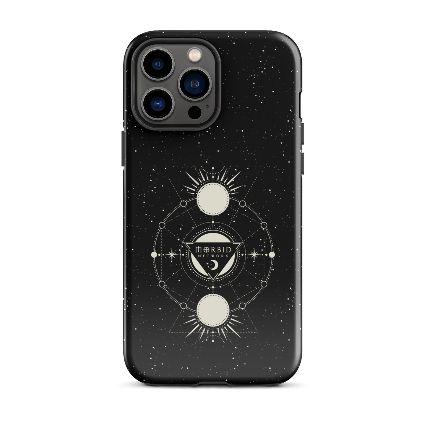 Morbid Celestial Design Tough Phone Case - iPhone