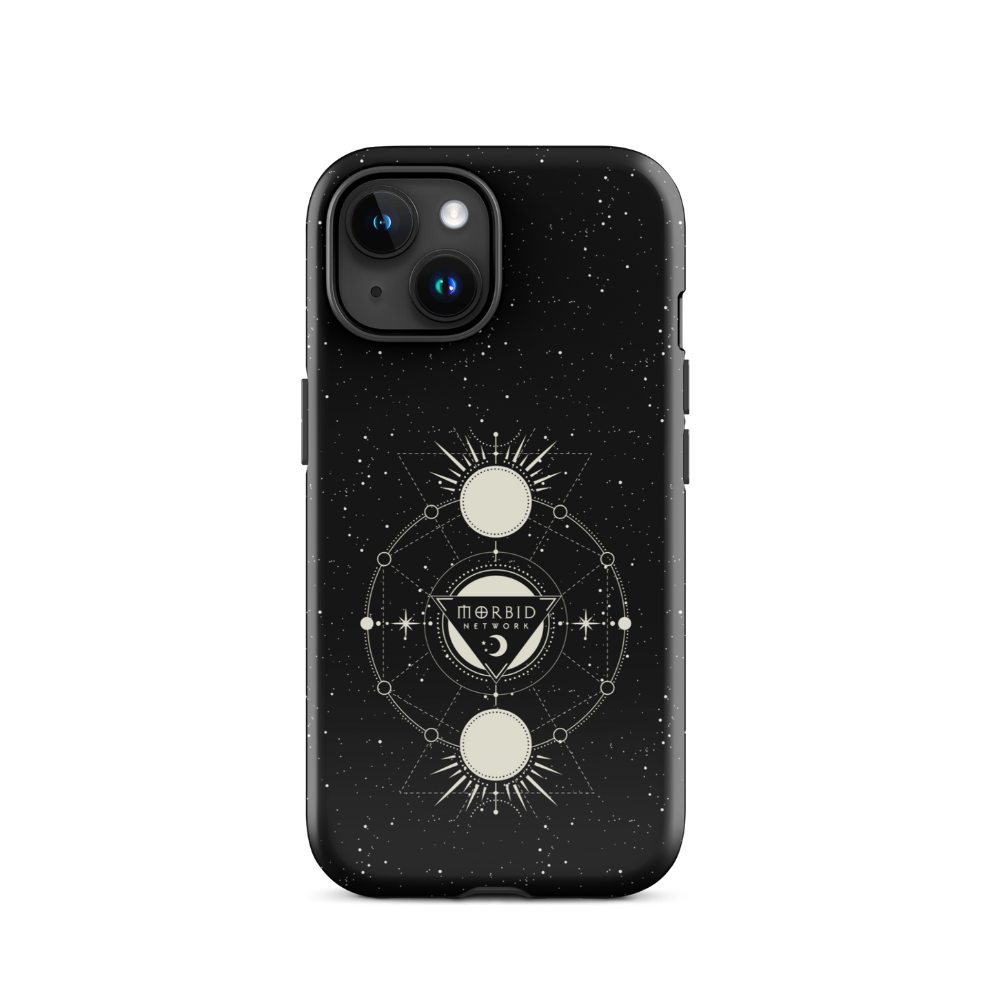 Morbid Celestial Design Tough Phone Case - iPhone