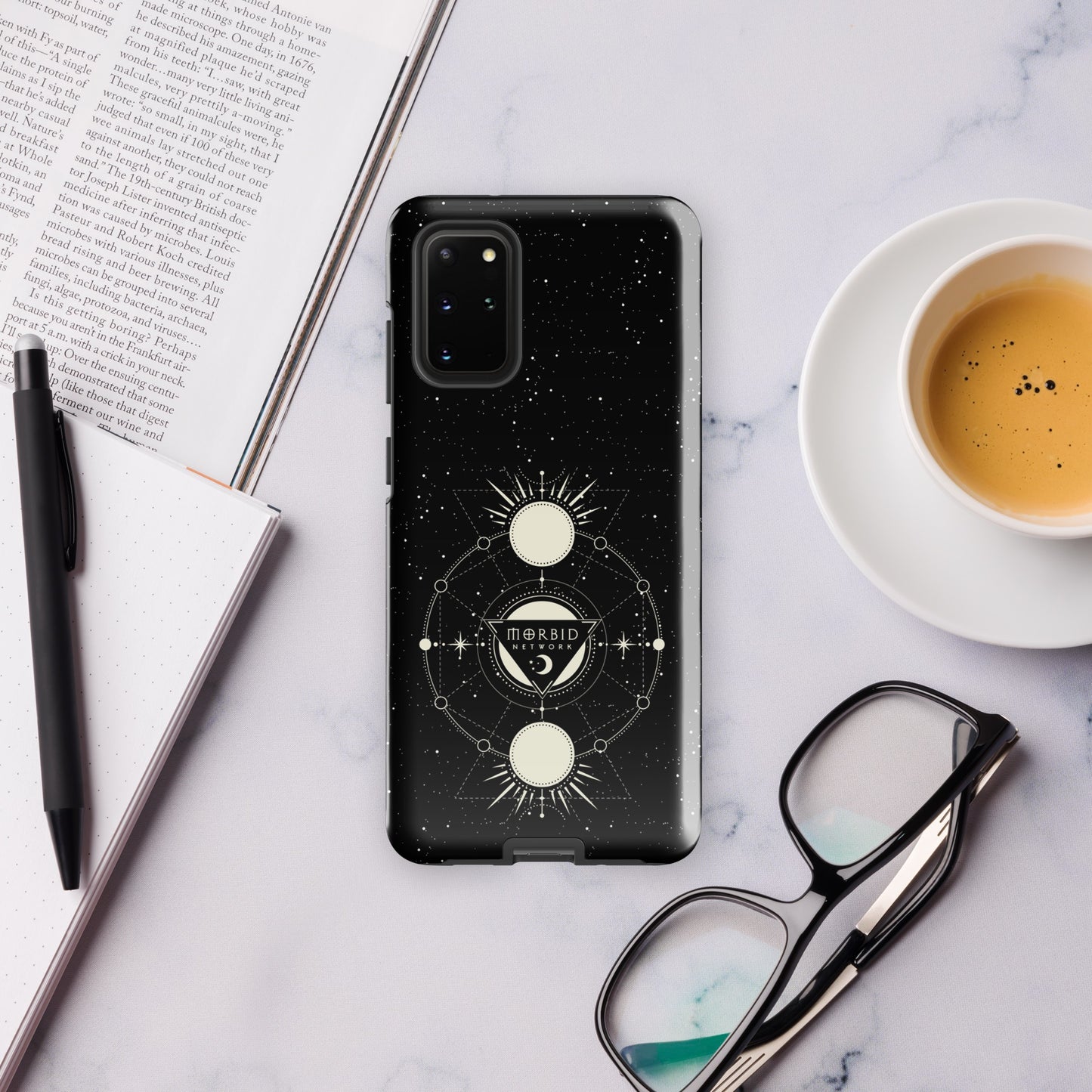 Morbid Celestial Design Tough Phone Case - Samsung