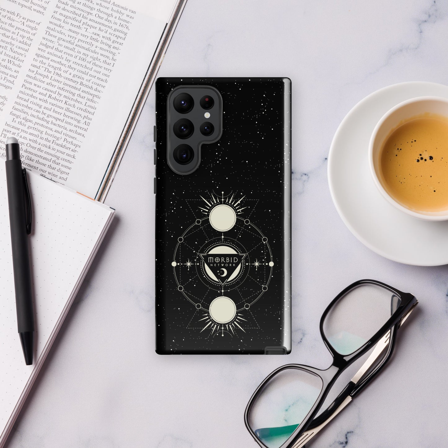 Morbid Celestial Design Tough Phone Case - Samsung