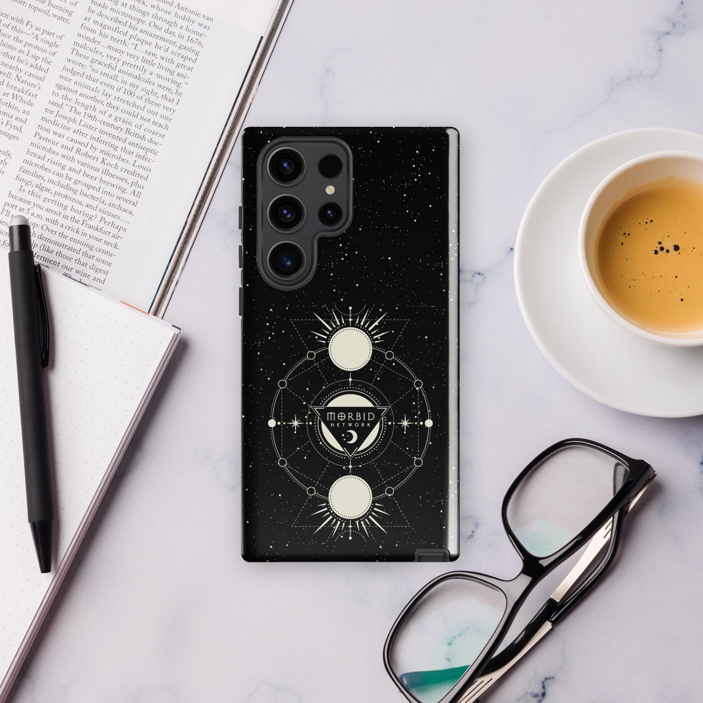 Morbid Celestial Design Tough Phone Case - Samsung