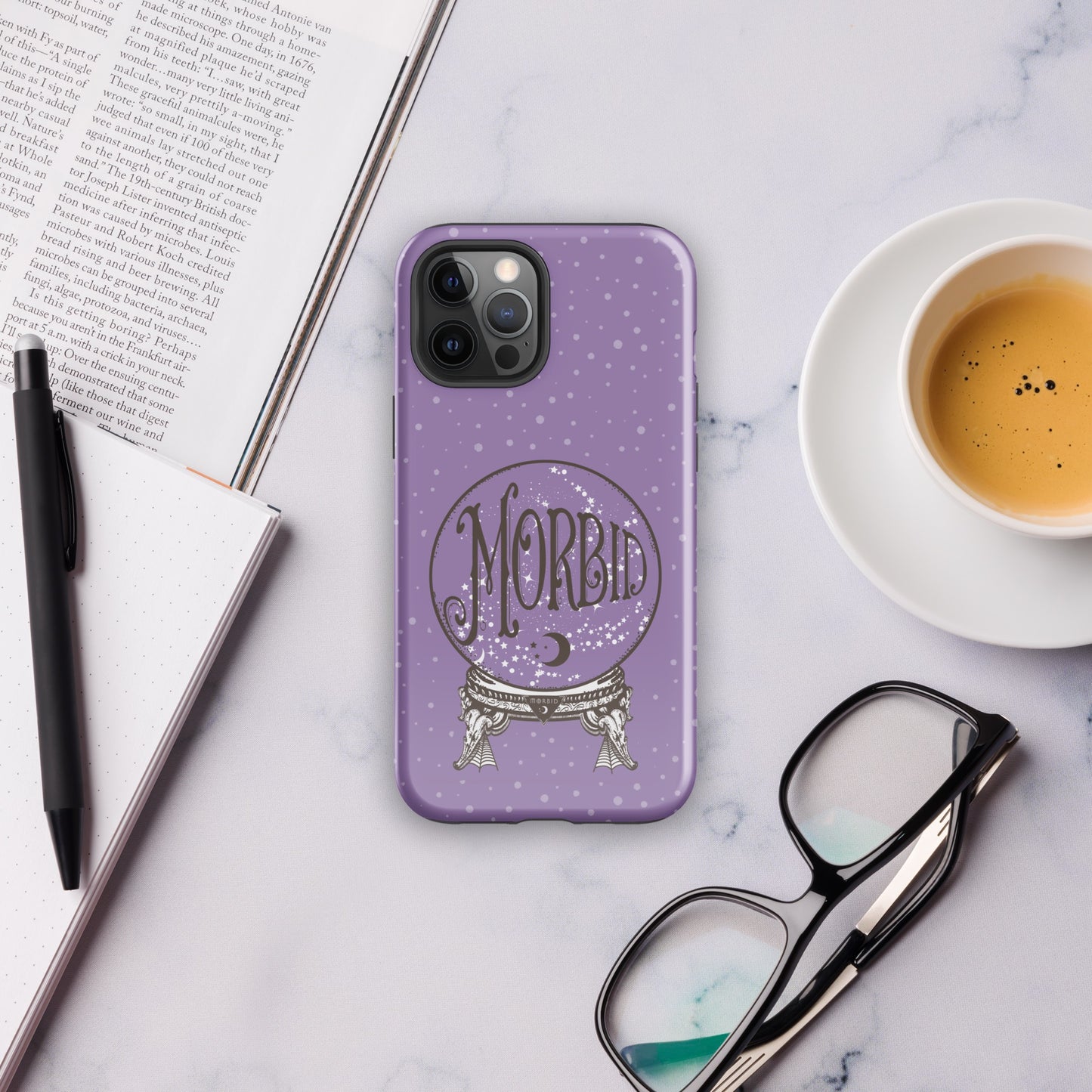 Morbid Crystal Ball iPhone Tough Case