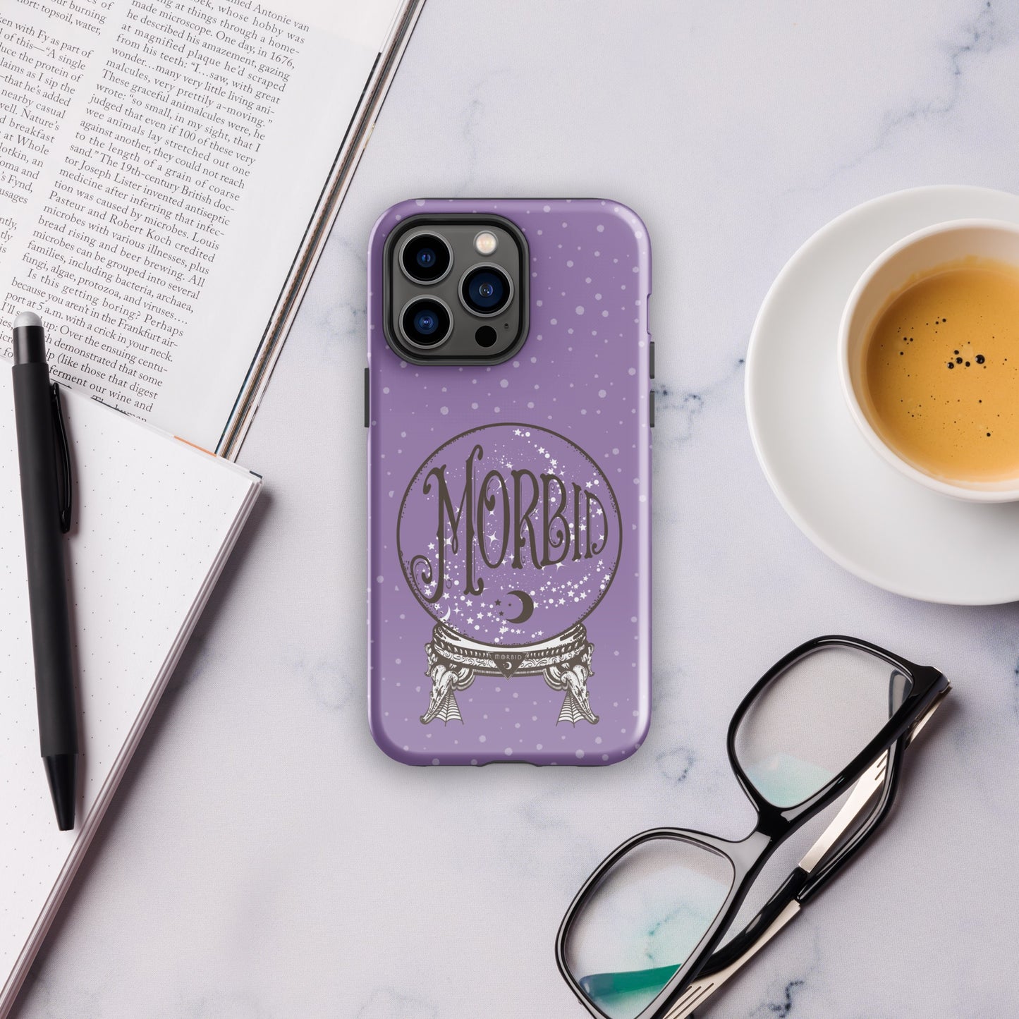 Morbid Crystal Ball iPhone Tough Case