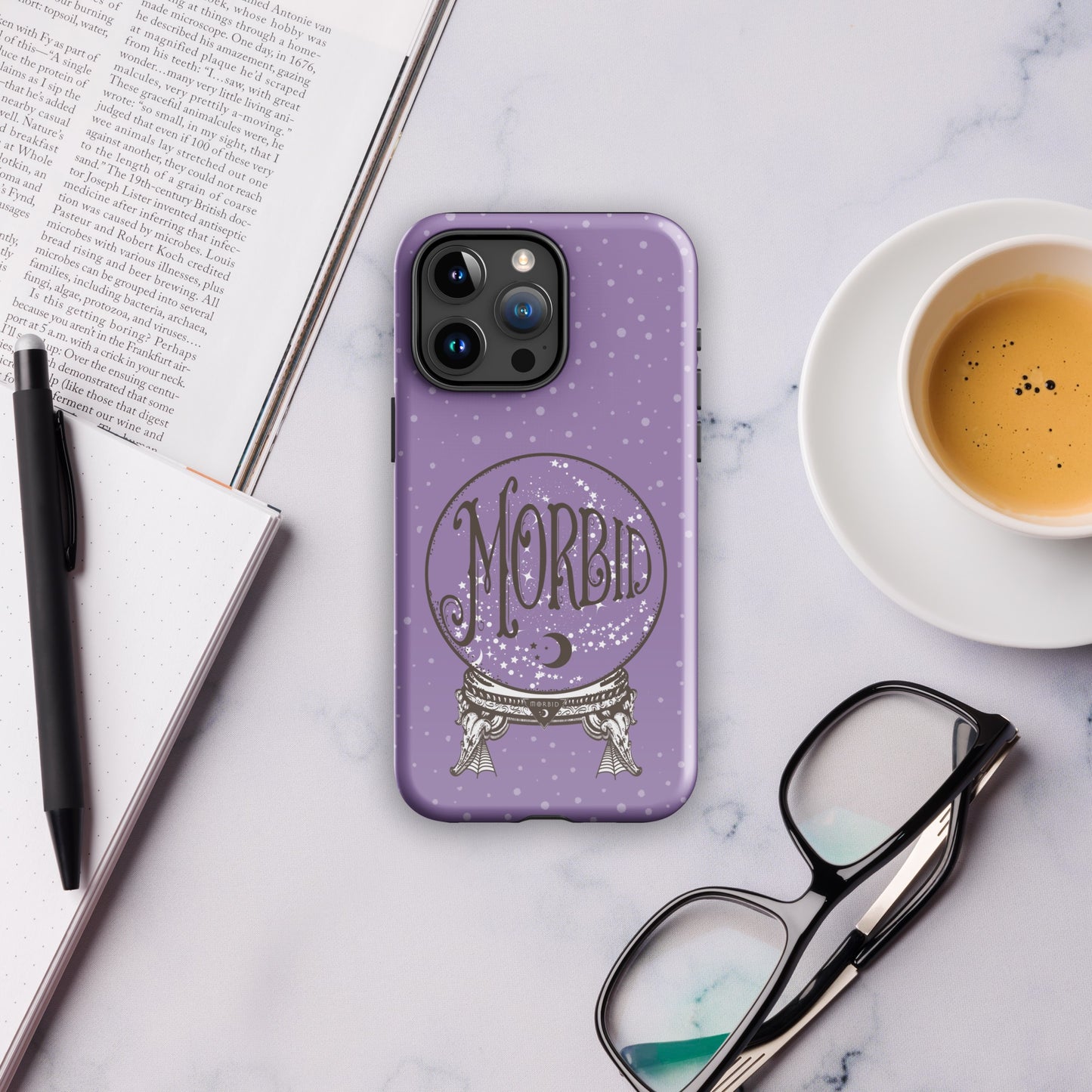 Morbid Crystal Ball iPhone Tough Case