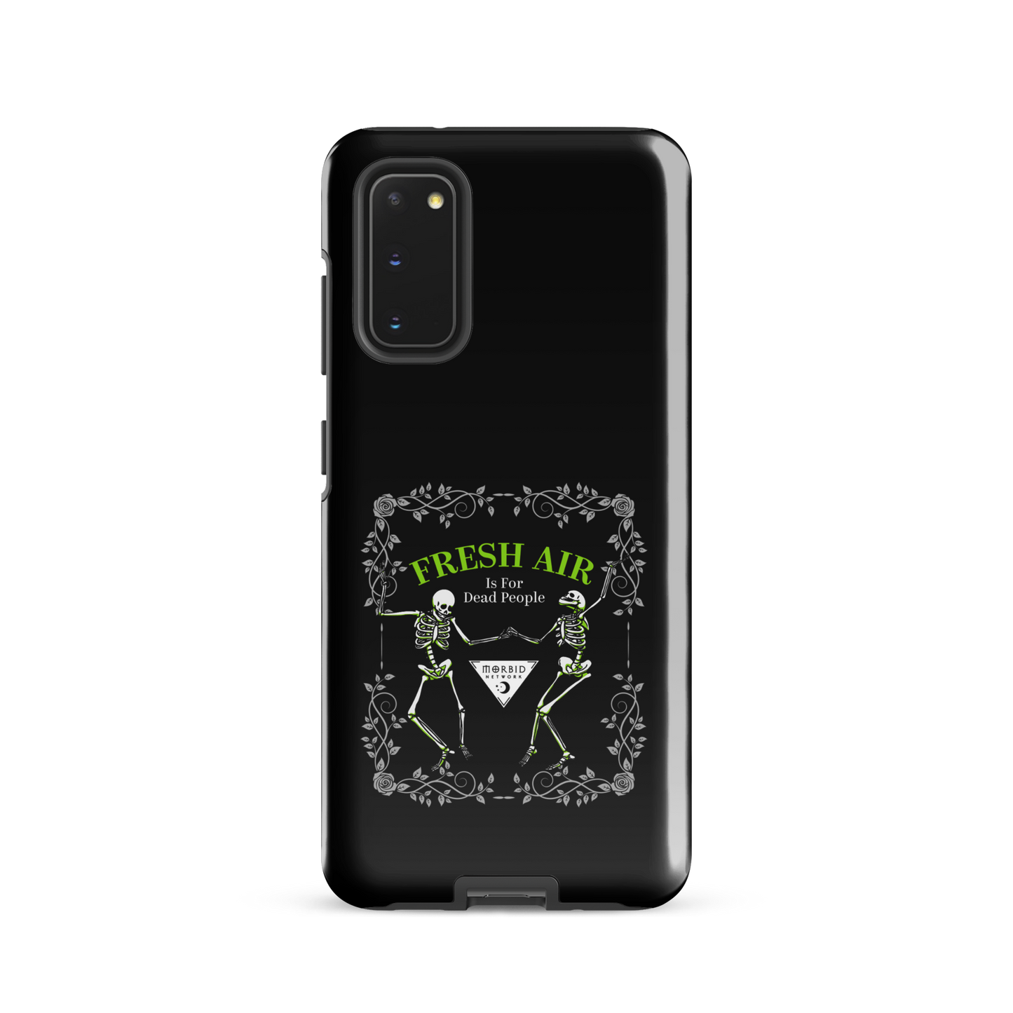 Morbid Fresh Air Is For Dead People Tough Phone Case - Samsung