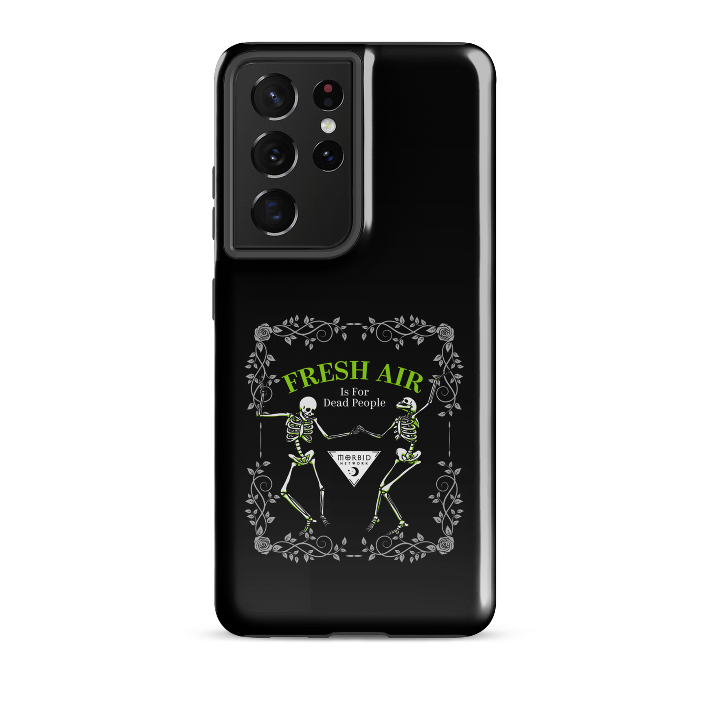 Morbid Fresh Air Is For Dead People Tough Phone Case - Samsung