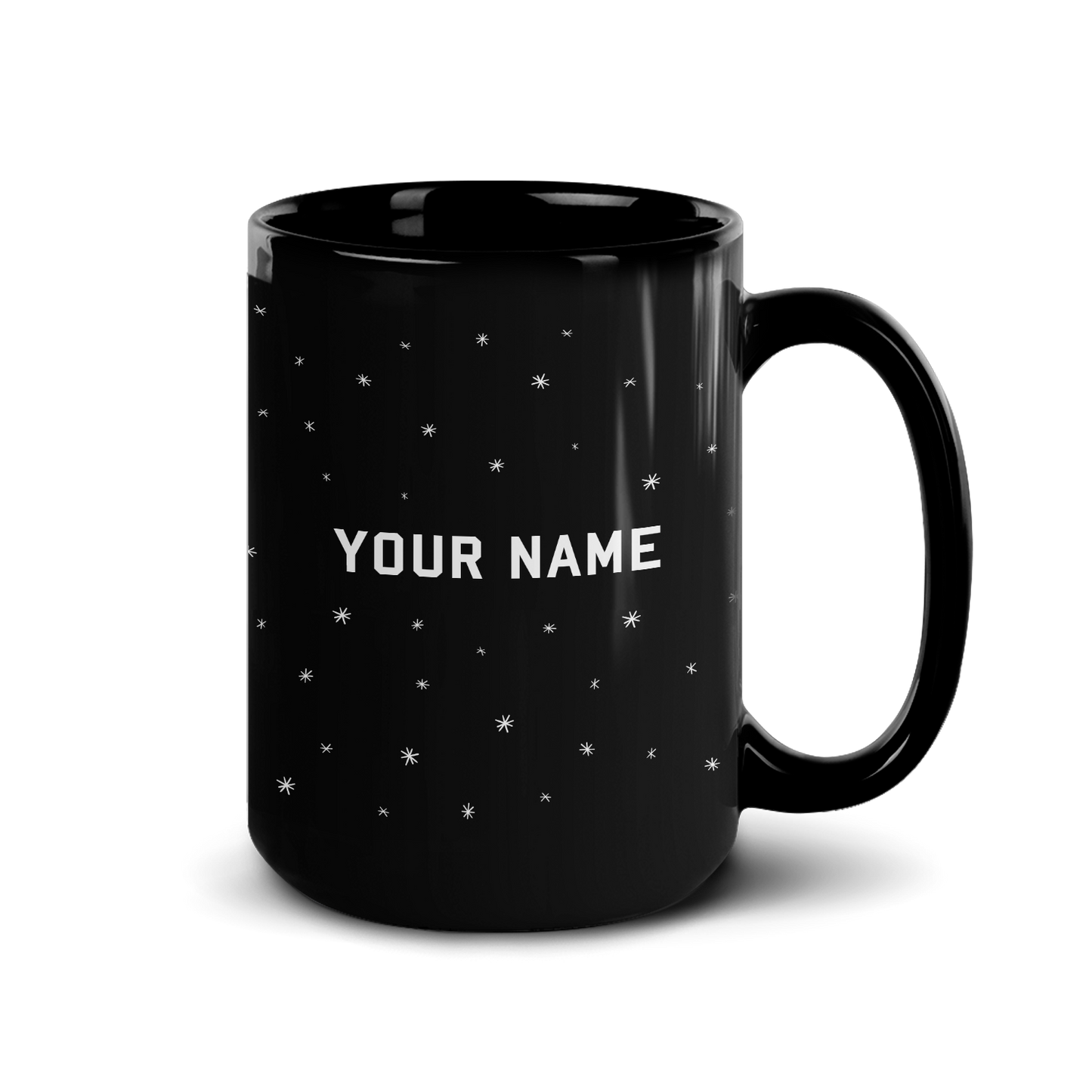 Morbid Ho Ho Horror Personalized 15 oz Black Mug