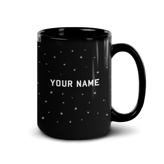 Morbid Ho Ho Horror Personalized 15 oz Black Mug-5