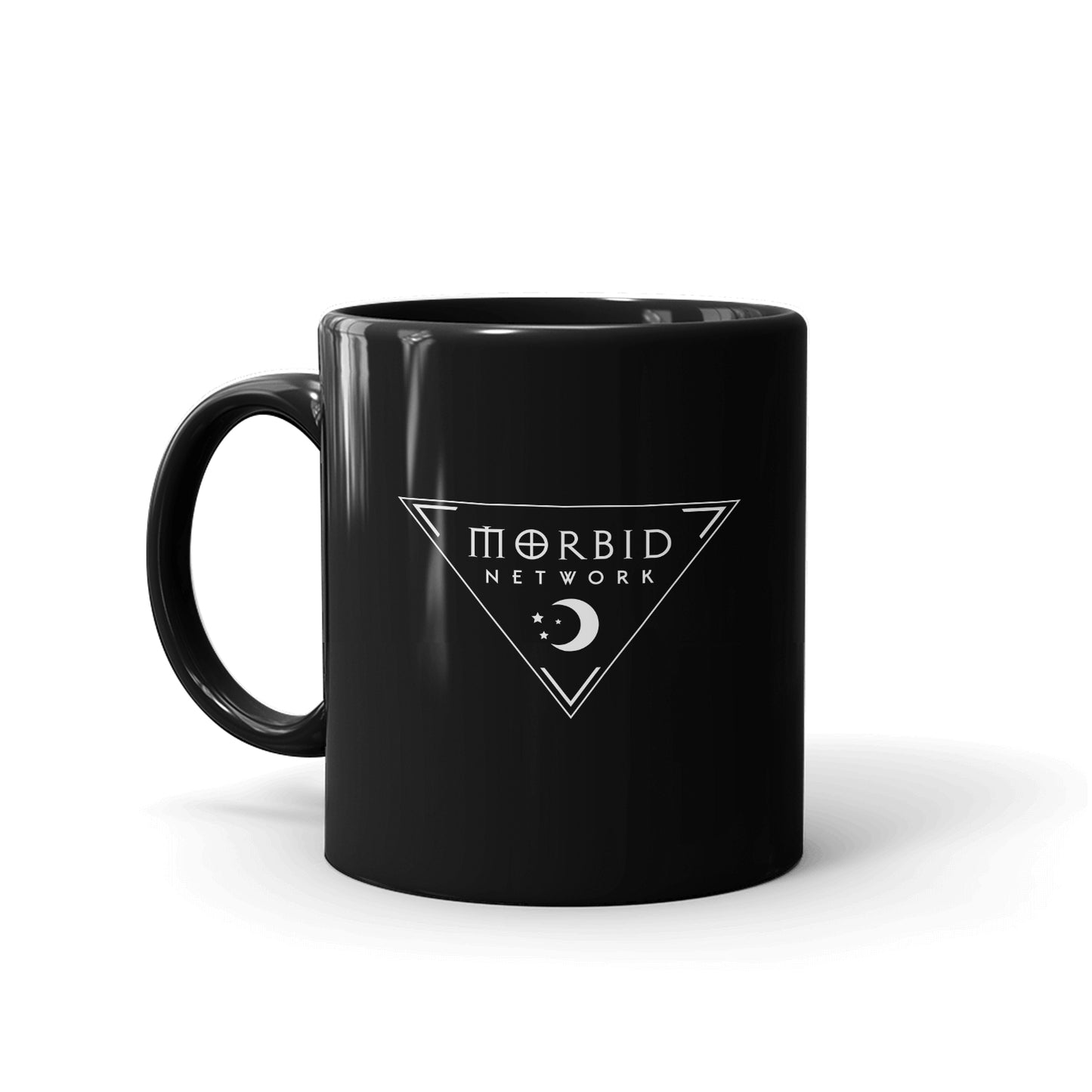 Morbid Logo 11 oz Personalized Black Mug