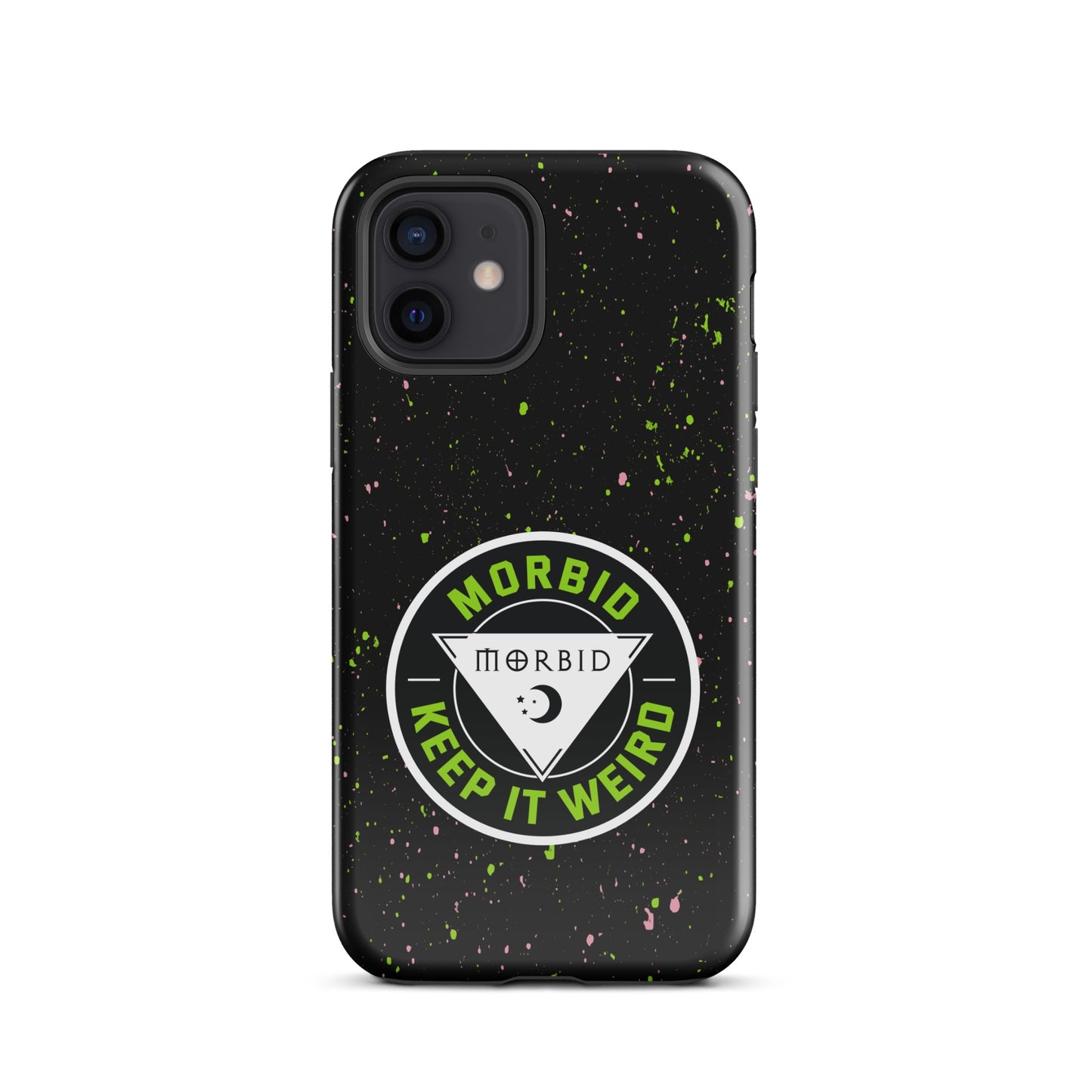 Morbid Keep It Weird Patch iPhone Tough Case