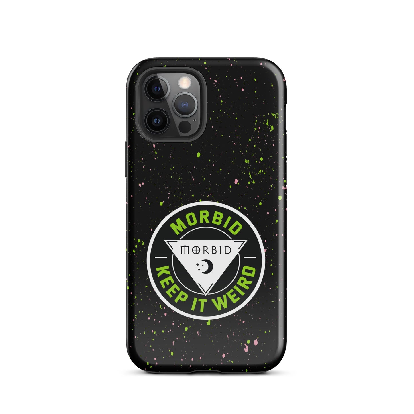 Morbid Keep It Weird Patch iPhone Tough Case