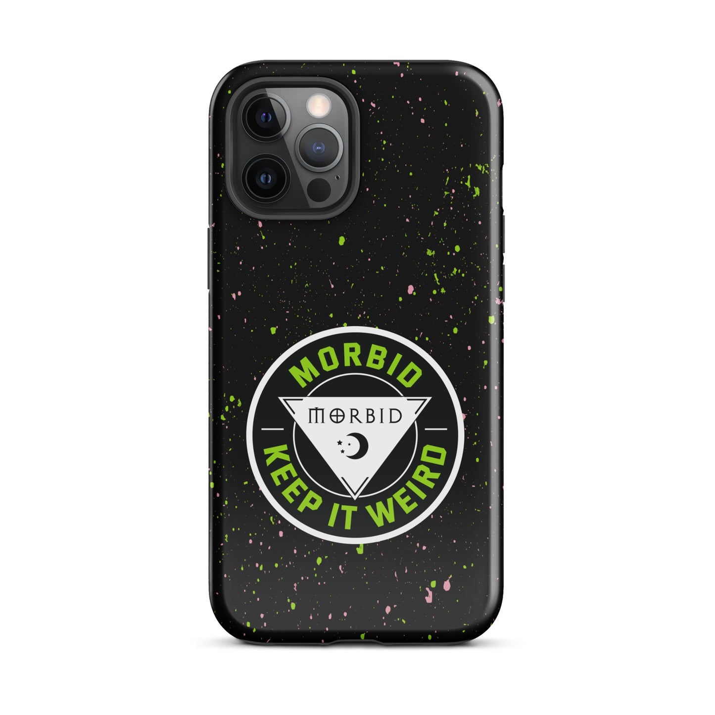 Morbid Keep It Weird Patch iPhone Tough Case