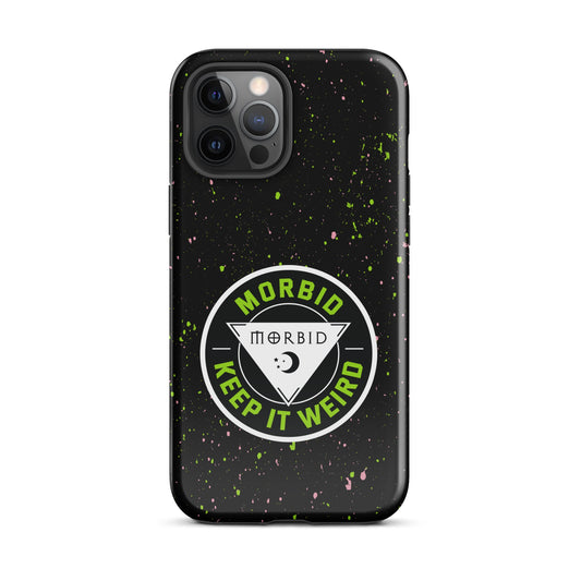 Morbid Keep It Weird Patch iPhone Tough Case-9