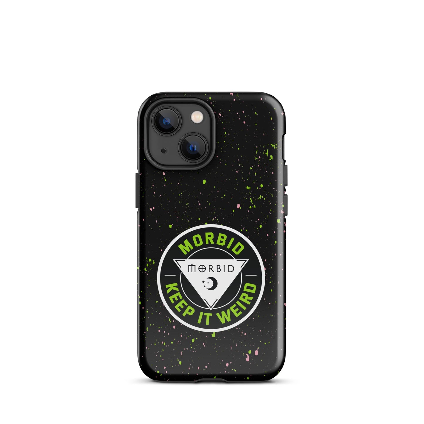 Morbid Keep It Weird Patch iPhone Tough Case