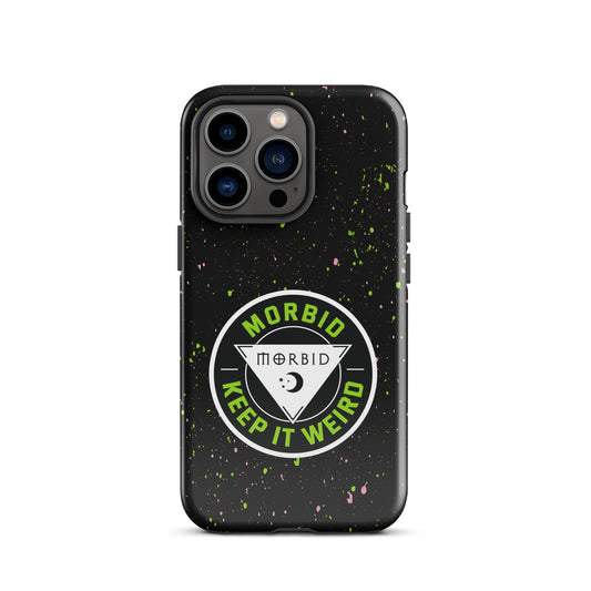 Morbid Keep It Weird Patch iPhone Tough Case-18