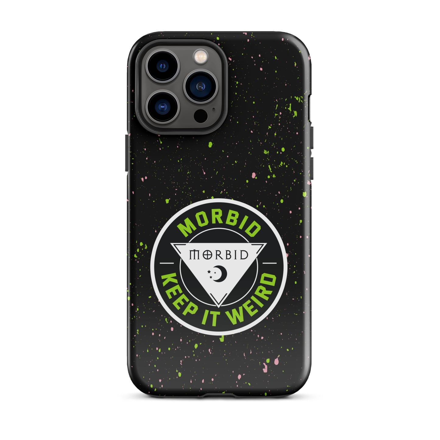 Morbid Keep It Weird Patch iPhone Tough Case