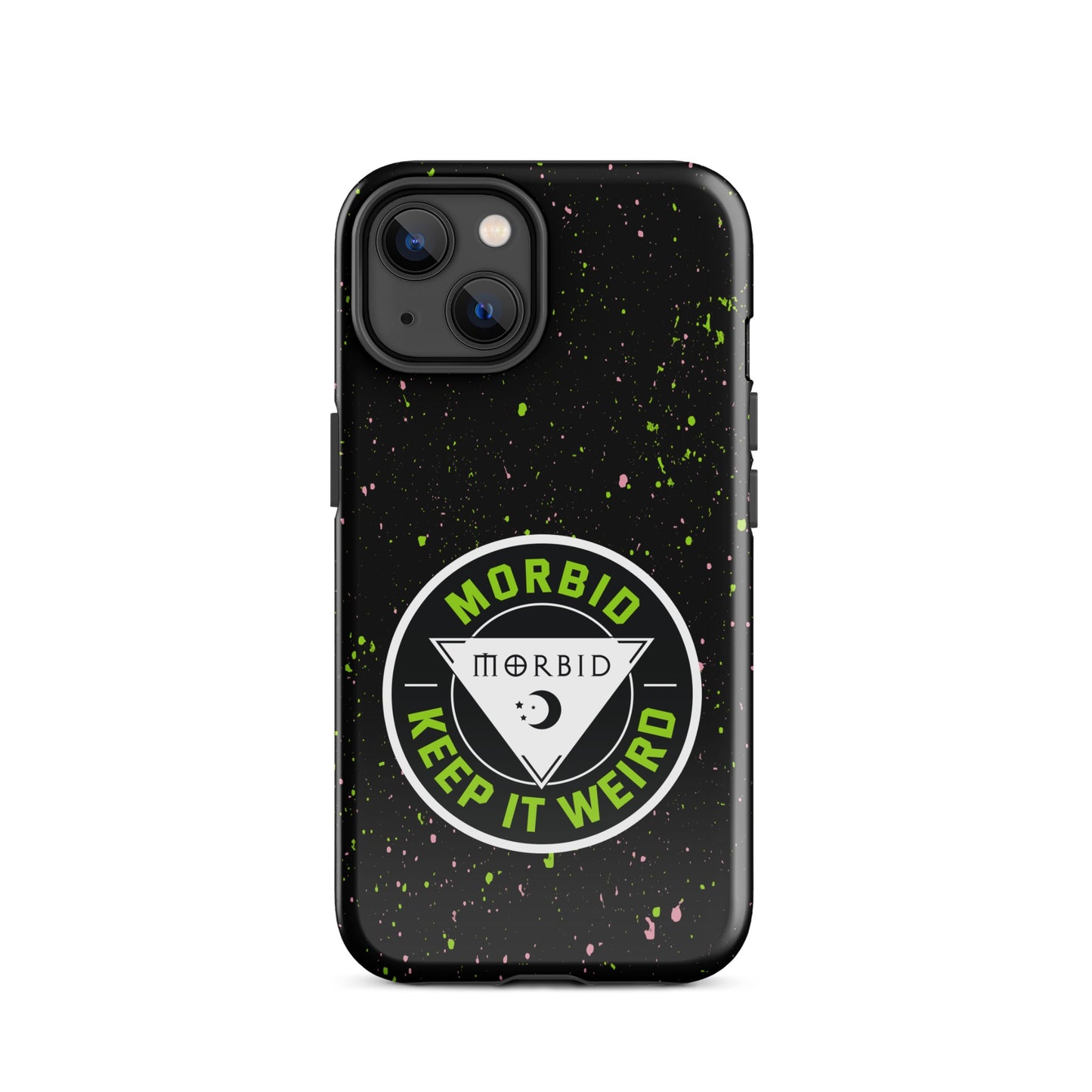 Morbid Keep It Weird Patch iPhone Tough Case