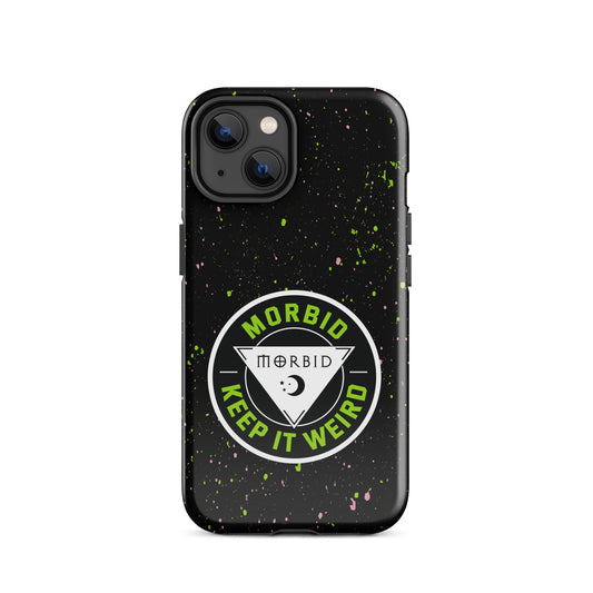 Morbid Keep It Weird Patch iPhone Tough Case-24