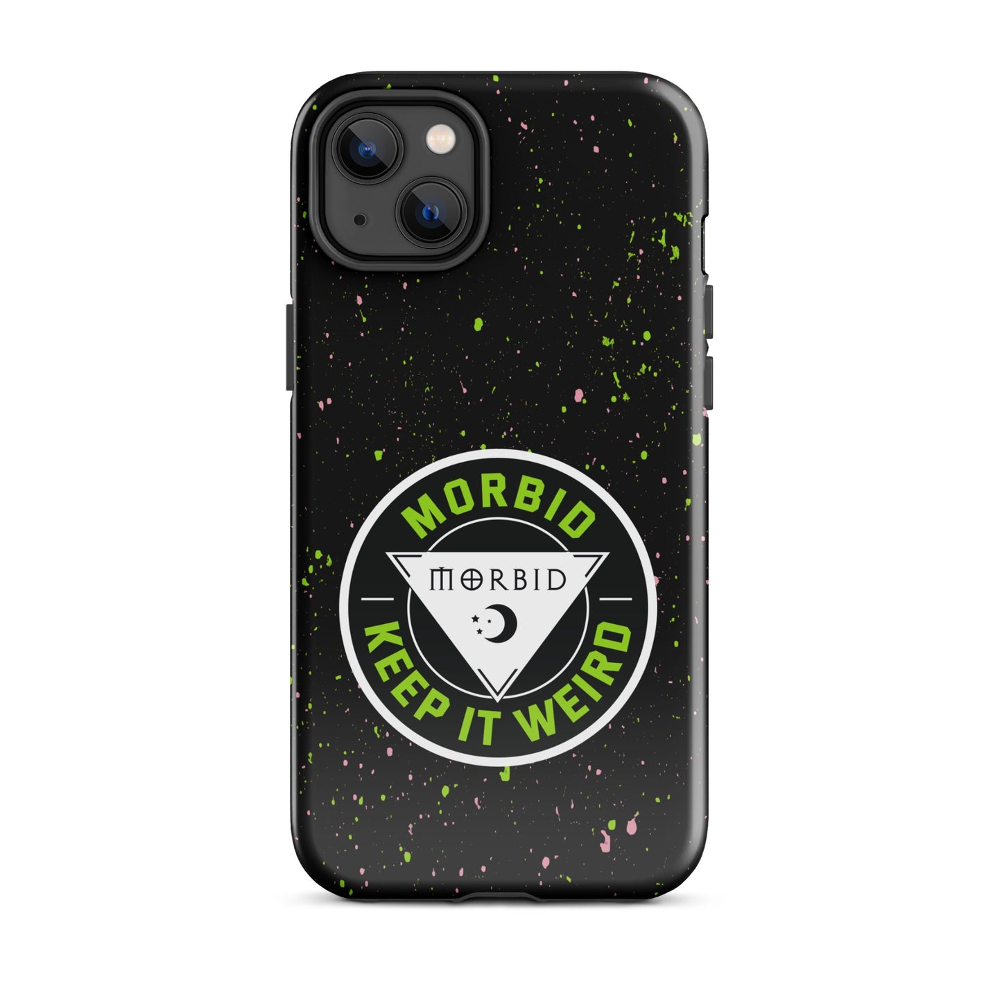 Morbid Keep It Weird Patch iPhone Tough Case