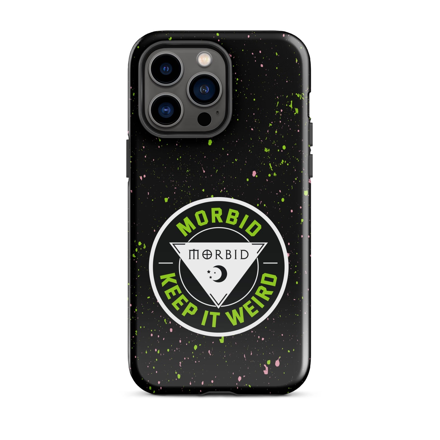 Morbid Keep It Weird Patch iPhone Tough Case