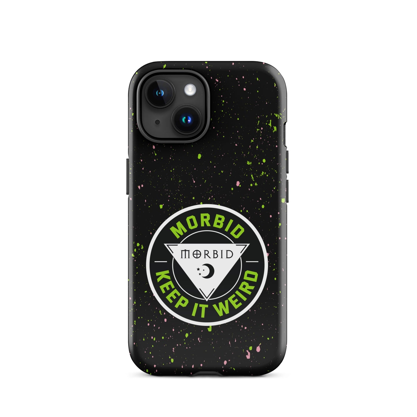 Morbid Keep It Weird Patch iPhone Tough Case