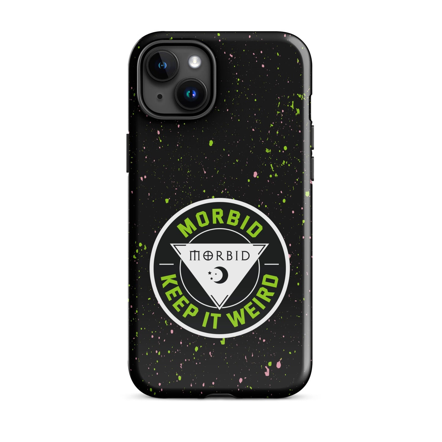 Morbid Keep It Weird Patch iPhone Tough Case