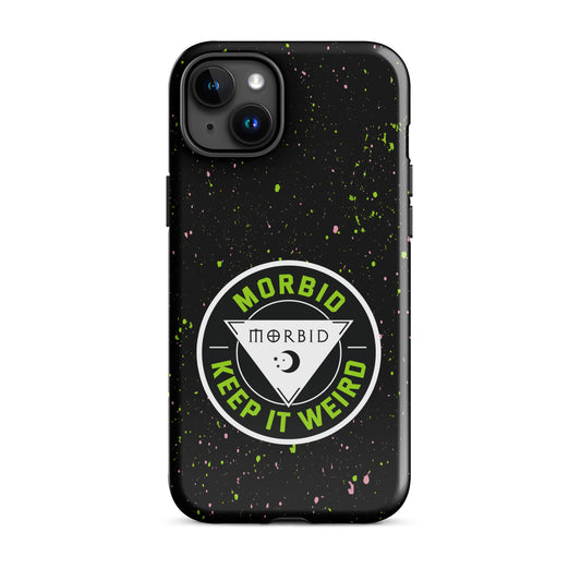 Morbid Keep It Weird Patch iPhone Tough Case-39