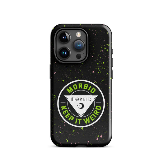 Morbid Keep It Weird Patch iPhone Tough Case-42