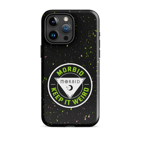 Morbid Keep It Weird Patch iPhone Tough Case-45