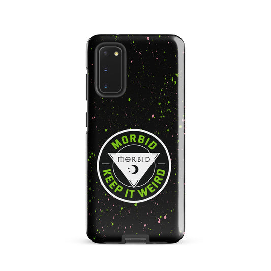 Morbid Keep It Weird Patch Samsung Tough Case-0