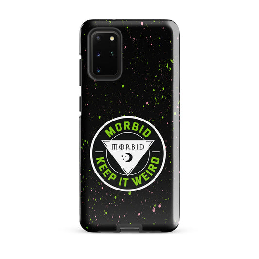 Morbid Keep It Weird Patch Samsung Tough Case-6