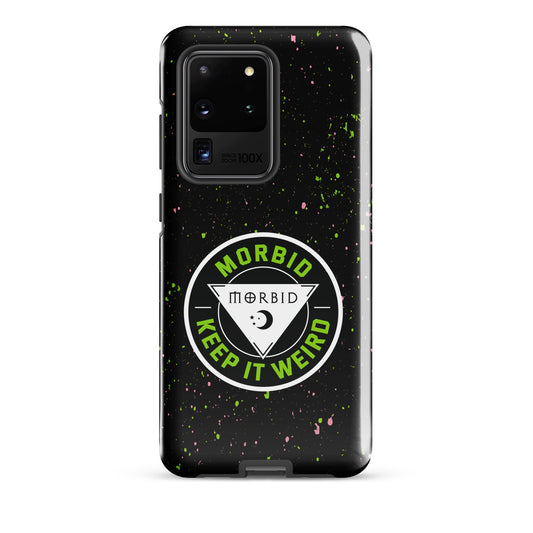 Morbid Keep It Weird Patch Samsung Tough Case-9