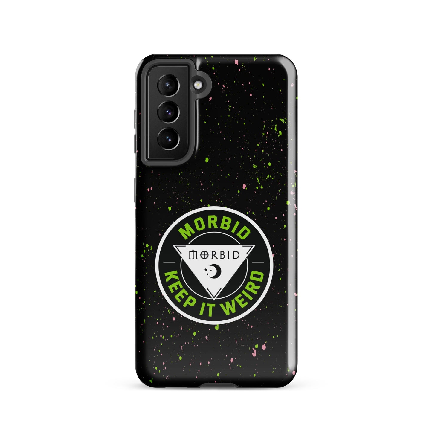 Morbid Keep It Weird Patch Samsung Tough Case