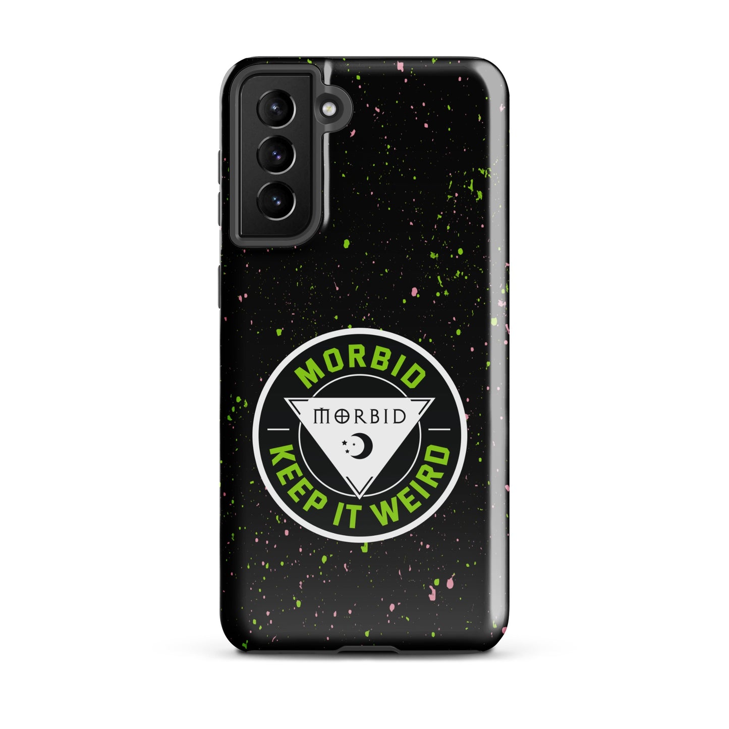 Morbid Keep It Weird Patch Samsung Tough Case