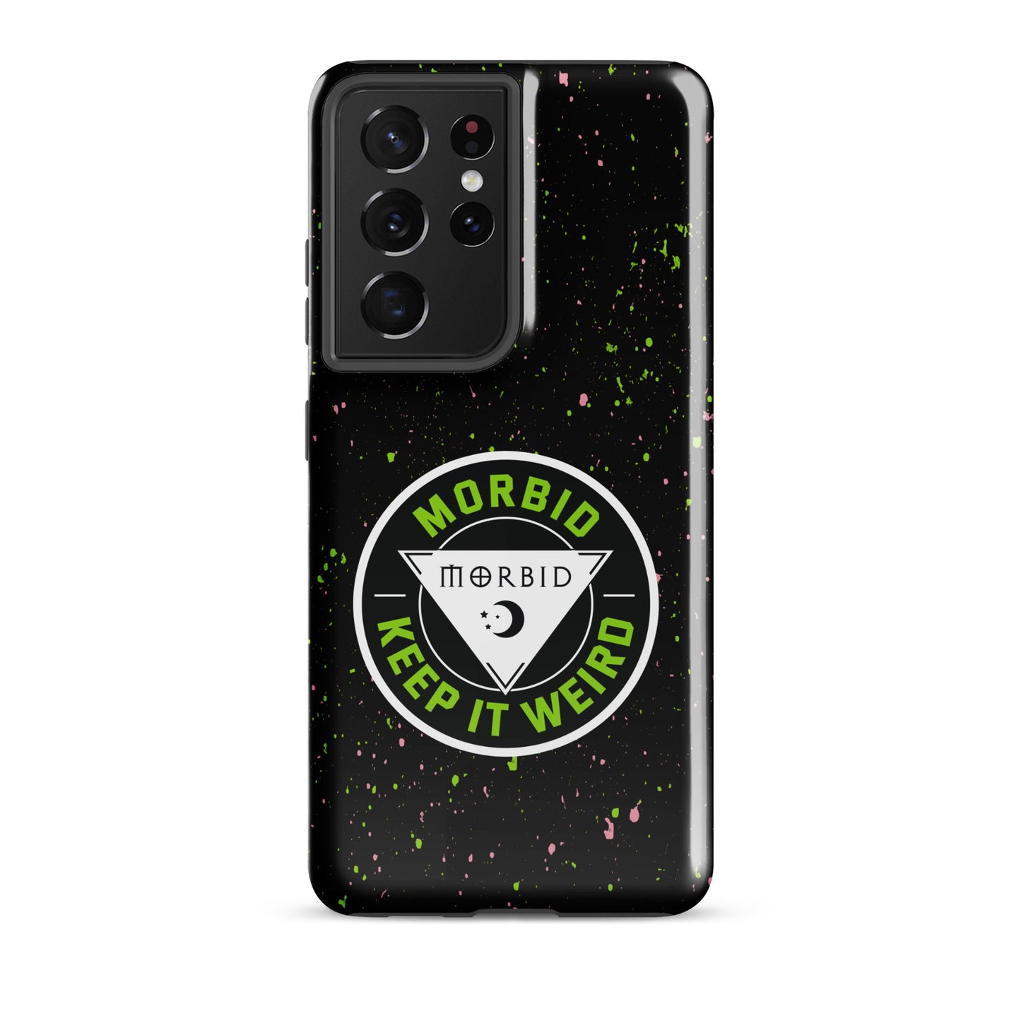 Morbid Keep It Weird Patch Samsung Tough Case