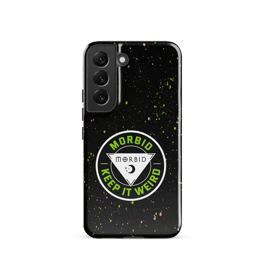 Morbid Keep It Weird Patch Samsung Tough Case-24