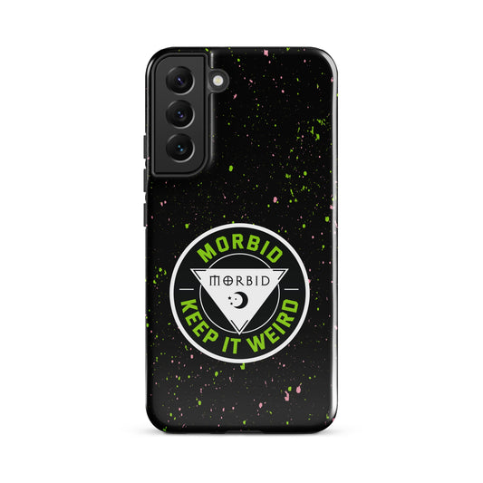 Morbid Keep It Weird Patch Samsung Tough Case-27