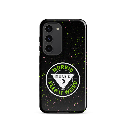 Morbid Keep It Weird Patch Samsung Tough Case-33