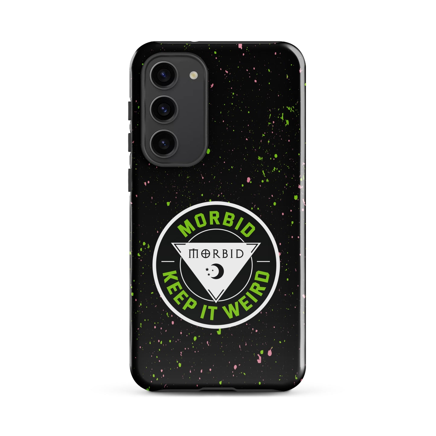 Morbid Keep It Weird Patch Samsung Tough Case